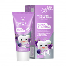 Зубная Паста Tiswell Детская Ягодный Зефир 2-6 Лет 60г