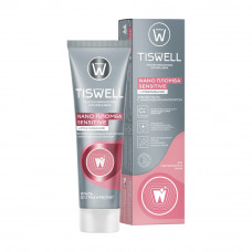 Зубная Паста Tiswell Nano Пломба Sensitive Отбеливающая 110г
