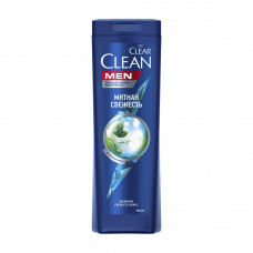 Шампунь Clear Men Против Перхоти Мятная Свежесть 365мл