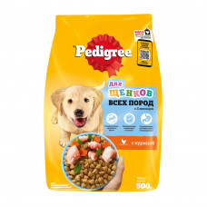 Корм Сухой для Щенков с 2 Месяцев Pedigree Курица 500г