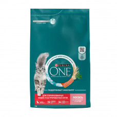 Корм Сухой для Стерилизованных Кошек Purina One Лосось 3кг