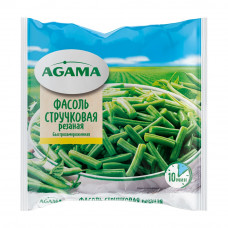 Фасоль Agama Стручковая Резаная Замороженная 400г
