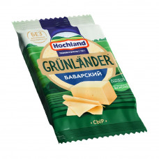 Сыр Полутвердый Grunlander Баварский 45% 180г