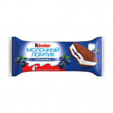 Пирожное Kinder Молочный Ломтик Голубика 28г