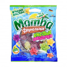 Жевательные Конфеты Mamba Кислые Звездочки 70г