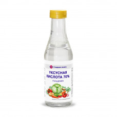 Уксусная Кислота Пищевая 70% 180г Стекло Сладкая Жизнь