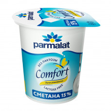 Сметана Parmalat Comfort Безлактозная 15% 300г Сметана Parmalat Comfort Безлактозная 15% 300г