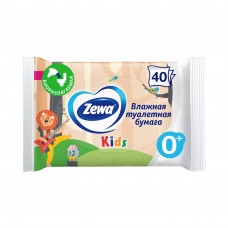 Туалетная Бумага Влажная Zewa Детская 40шт