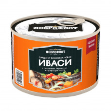 Сардина Иваси Доброфлот Овощной Гарнир в Томатной Соусе 245г