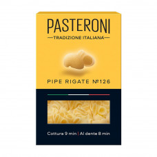 Макаронные Изделия Pasteroni Пипе Ригате 400г