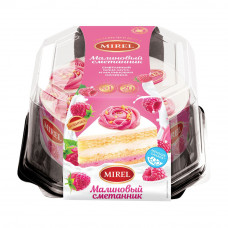 Торт Mirel Сметанник Малиновый 650г
