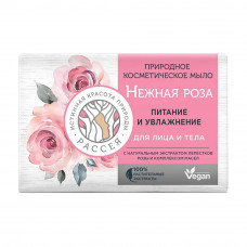 Мыло Косметическое Рассея Нежная Роза 90г