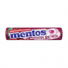 Жевательная Резинка Mentos Pure Fresh Вишня 15,5г