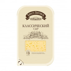 Сыр Брест-Литовск Классический Нарезка 45% 130г
