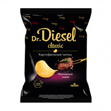 Чипсы Картофельные Dr.Diesel Мраморный Стейк 120г