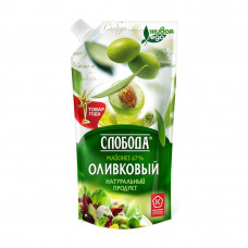 Майонез Слобода Оливковый 67% 200мл дой-пак