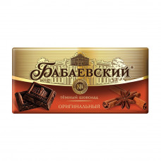 Шоколад Бабаевский Темный Оригинальный 75г