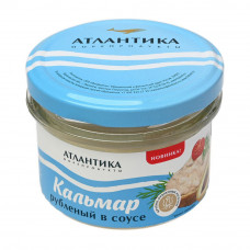 Кальмар Атлантика Рубленый в Соусе 150г