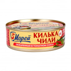 Килька Чили 5 Морей Обжаренная в Томатном Соусе 240г