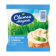 Продукт Плавленый Свежая Марка со Вкусом Сливок 45% 130г