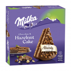 Торт Milka Шоколадный с Фундуком Замороженный 400г