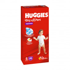 Подгузники-Трусики Huggies Dry Expert №5 12-17кг 48шт