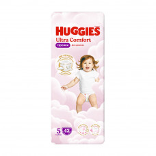 Подгузники-Трусики Huggies для Девочек №5 12-17кг 42шт