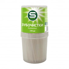 Зубочистки SMART Деревянные 190шт