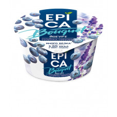 Йогурт Epica Bouquet с Голубикой И Экстрактом Лаванды 130гр 4,8% Эрманн