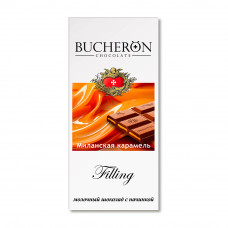 Шоколад Bucheron Filling Молочный Миланская Карамель 85г