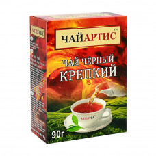 Чай Черный Артис Крепкий Мелколистовой 90г