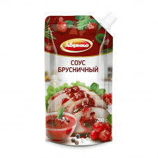 Соус Абрико Брусничный 200г дой-пак