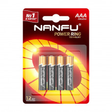 Батарейка Nanfu ААА Блистер 4шт