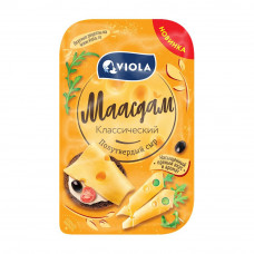 Сыр Viola Маасдам Классический Нарезка 45% 110г