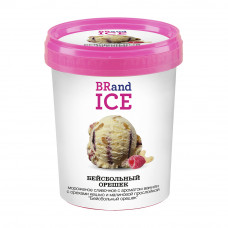 Мороженое Brandice Бейсбольный Орешек 10% 500г Мороженое Brandice Бейсбольный Орешек 10% 500г