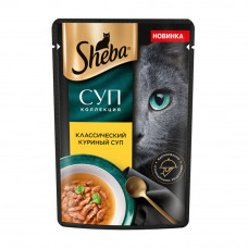 Корм Влажный для Кошек Sheba Суп Коллекция Курица 70г