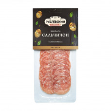 Колбаса Сырокопченая Рублевский Сальчичон Нарезка 70г