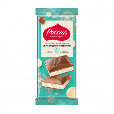 Шоколад Россия Молочный и Белый Шоколадные Пузырьки 70г