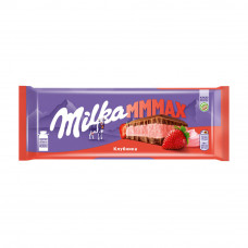 Шоколад Milka Молочный МММАХ с Клубничной Начинкой 253г