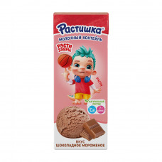 Коктейль Молочный Растишка Шоколадное Мороженое 2% 210г