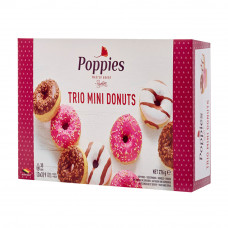 Мини-Пончики Poppies Трио с Глазурью 276г