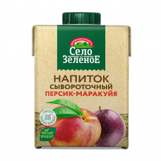 Напиток Сывороточный Село Зеленое Персик Маракуя 0,5л