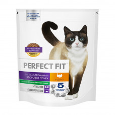 Корм Сухой для Кошек Perfect Fit Здоровье Почек Индейка 650г Корм Сухой для Кошек Perfect Fit Здоровье Почек Индейка 650г