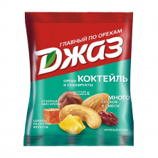 Коктейль Джаз Смесь Орехов и Сухофруктов 50г