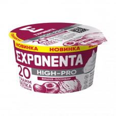 Йогурт Exponenta Вишня Пломбир 160г
