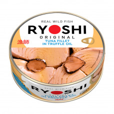 Тунец Ryoshi Полосатый в Масле Вкус Трюфеля с Ключом 185г