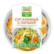 Суп Куриный с Лапшой 250г Swlife Fresh