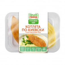 Котлета по-Киевски с Картофельным Пюре 225г Swlife Fresh