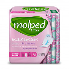 Прокладки Molped Ultra Maximum Супер 8шт