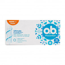 Тампоны O.b. Procomfort Super 16шт Тампоны O.b. Procomfort Super 16шт